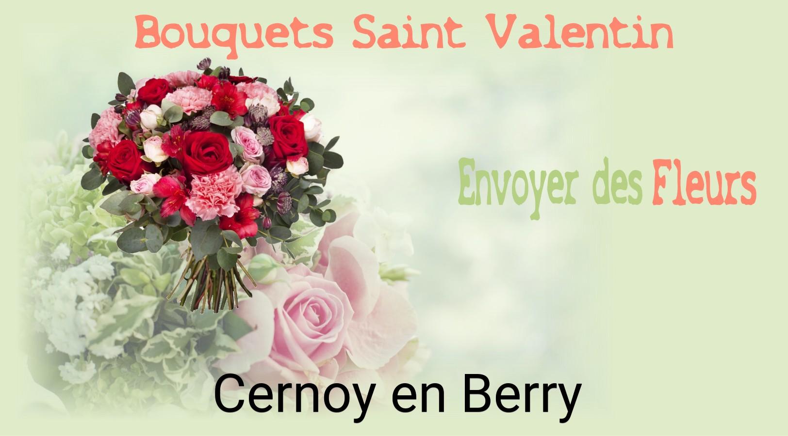 Roses de Saint-Valentin livrées à Cernoy-en-Berry